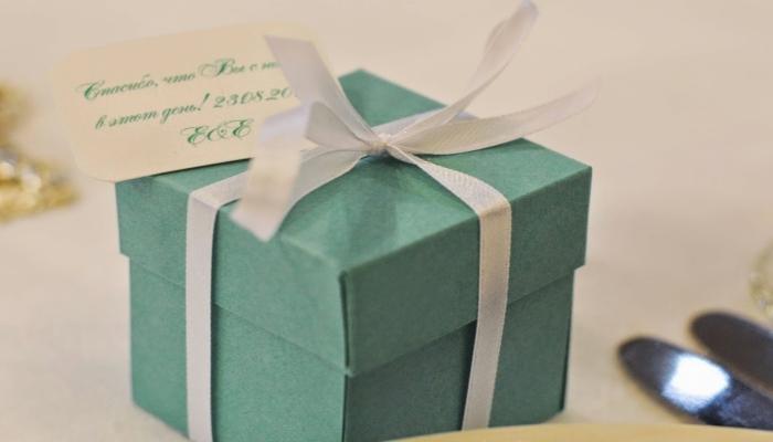 Подарки для гостей в ретро-стиле